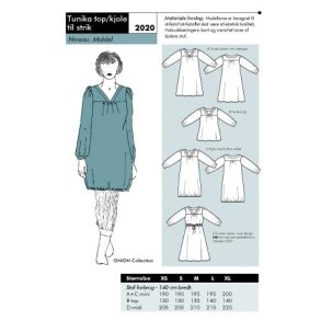 Onion 2020 Tunika top/kjole til strik